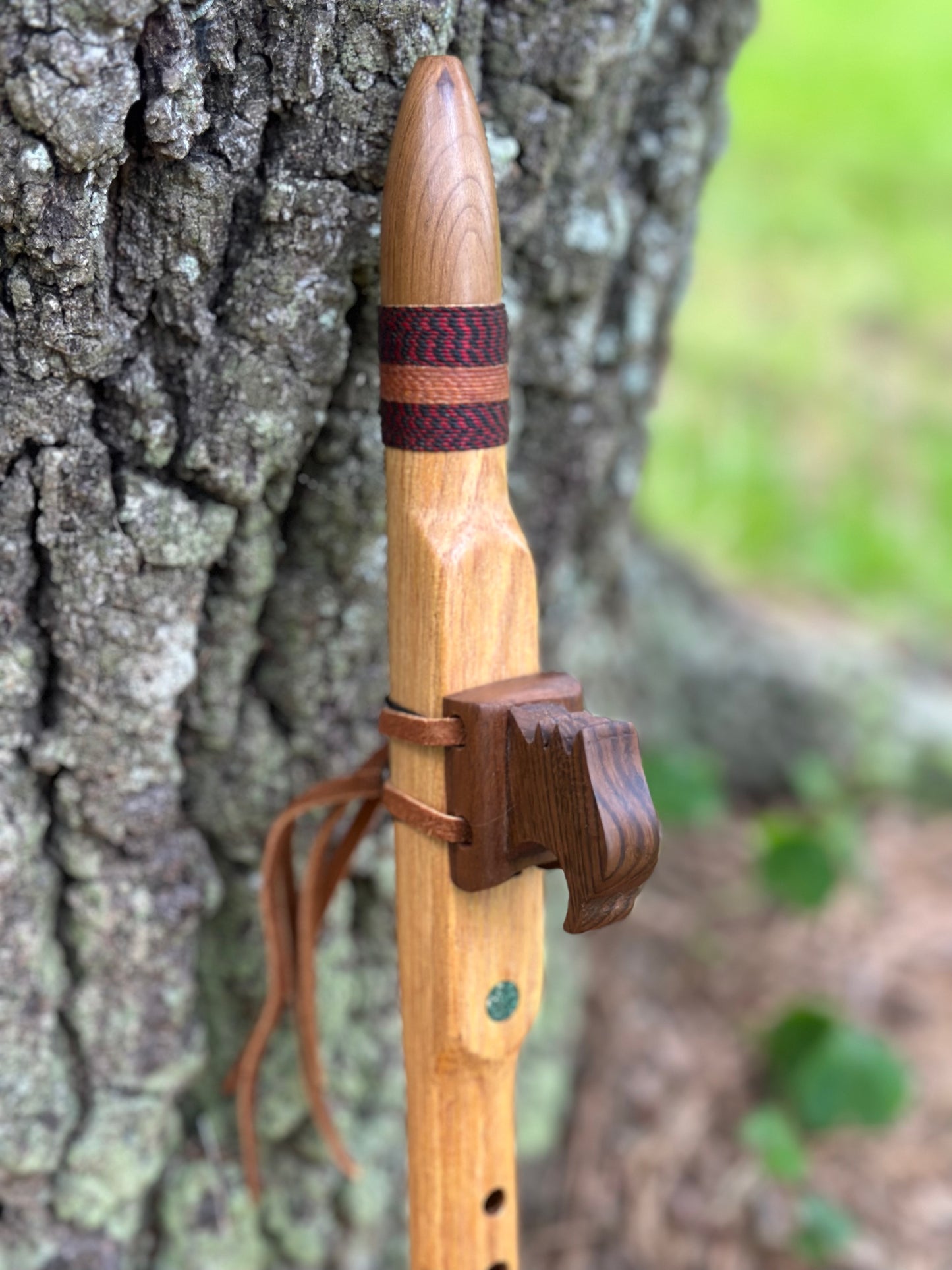 Cedar High Pitched Native American Style Flute - Made to Order in D, E, F and G